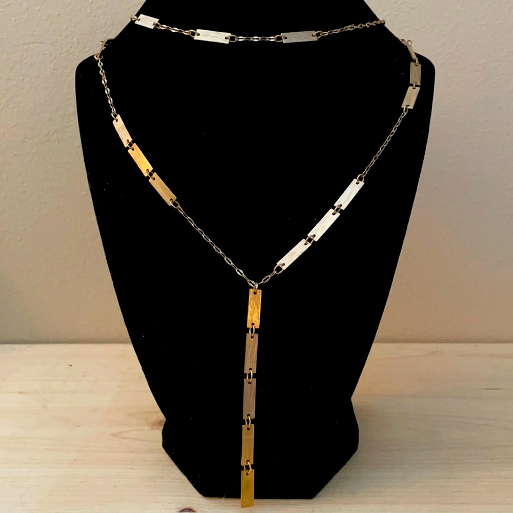 CANVAS Gold Double Chain Necklace
